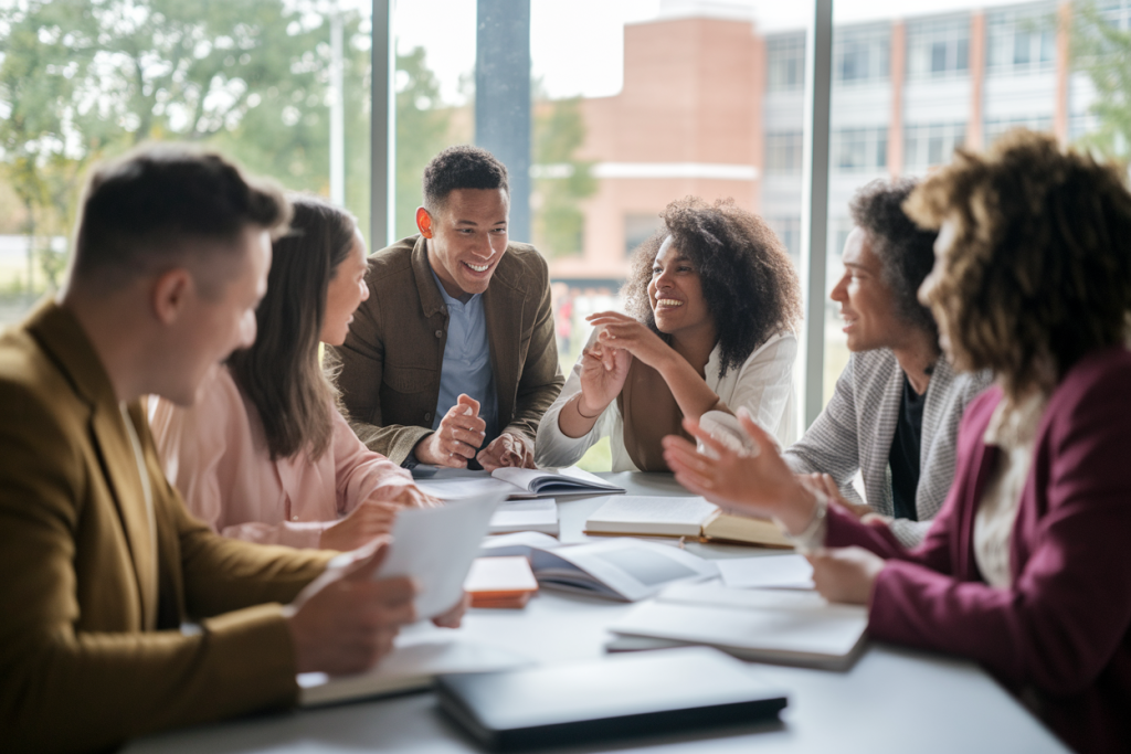 etudiants-table-livres-ordinateur