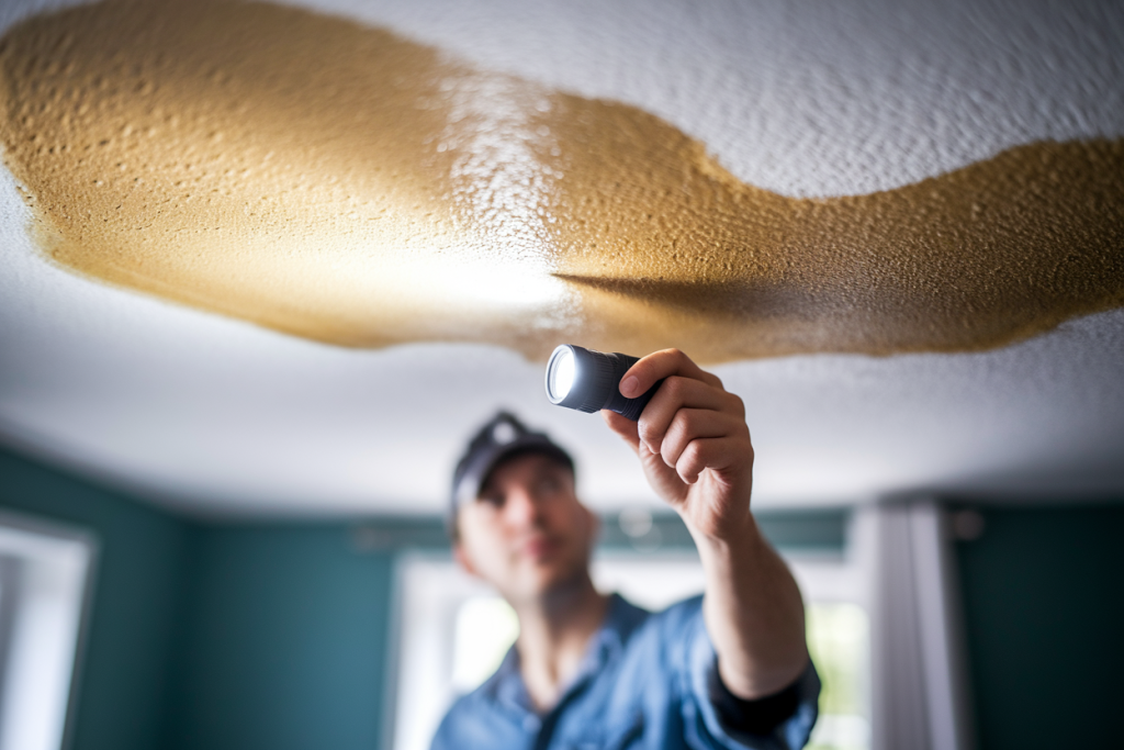 plafond-taches-eau-texture-torche
